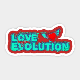LOVE 2 Sticker